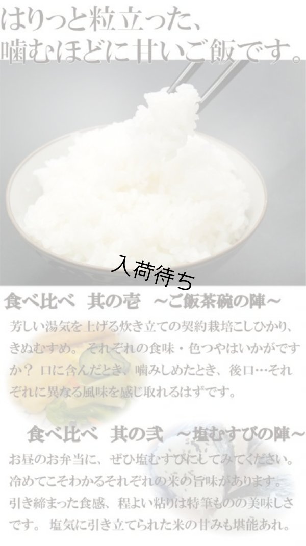 画像5: 【お試し】「コシヒカリ」と「つきあかり」食べ比べ（１kg×２種類）５年産米【送料込み】