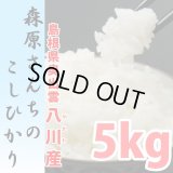 濃厚な味わいの仁多米 森原さんちのコシヒカリ 5kg(６年産米)【送料込み】　
