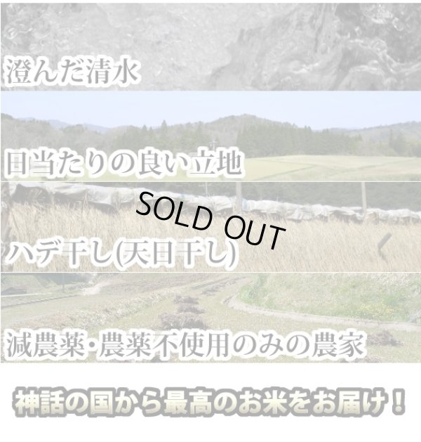画像2: 【ギフト】契約栽培米コシヒカリ1kg詰め合せ（１kg×５種類）５年産米【送料込み】