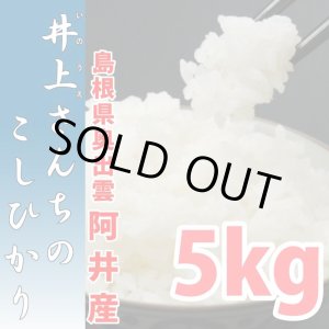 画像: 充足感抜群 天空圃場の仁多米 井上さんちのコシヒカリ 5kg(６年産米）【送料込み】