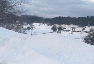 画像: この大雪で、契約農家さんとの意見交換会も中止に！