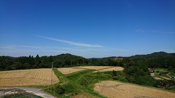 画像: 米処・仁多の天空の圃場で気分爽快！